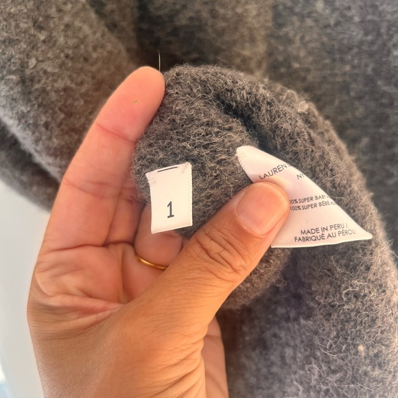 Lauren Manoogian Horizontal Sweater Mouse Brown - Picture 3 of 5